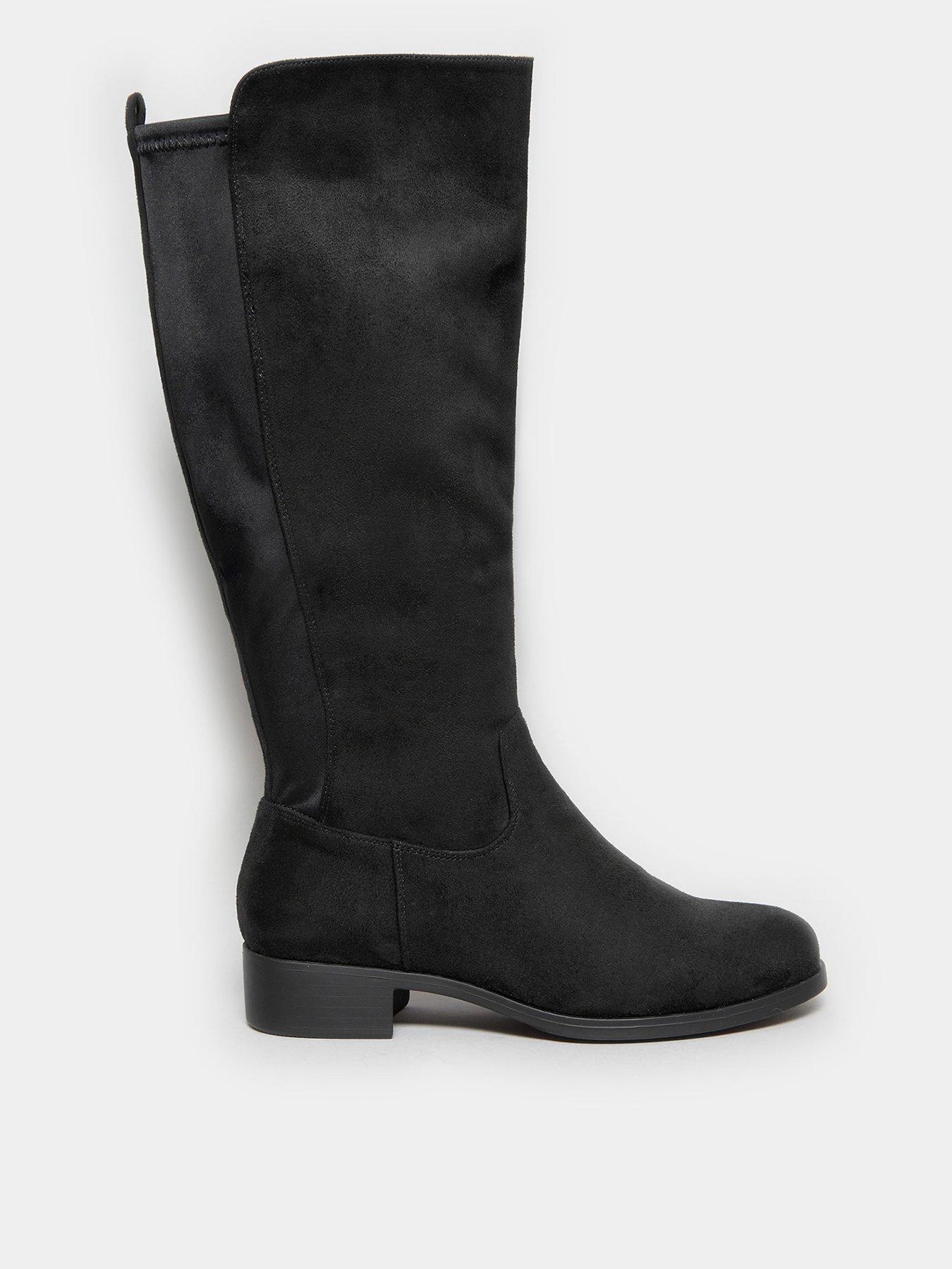 Women No Heel 10 knee high boots Very