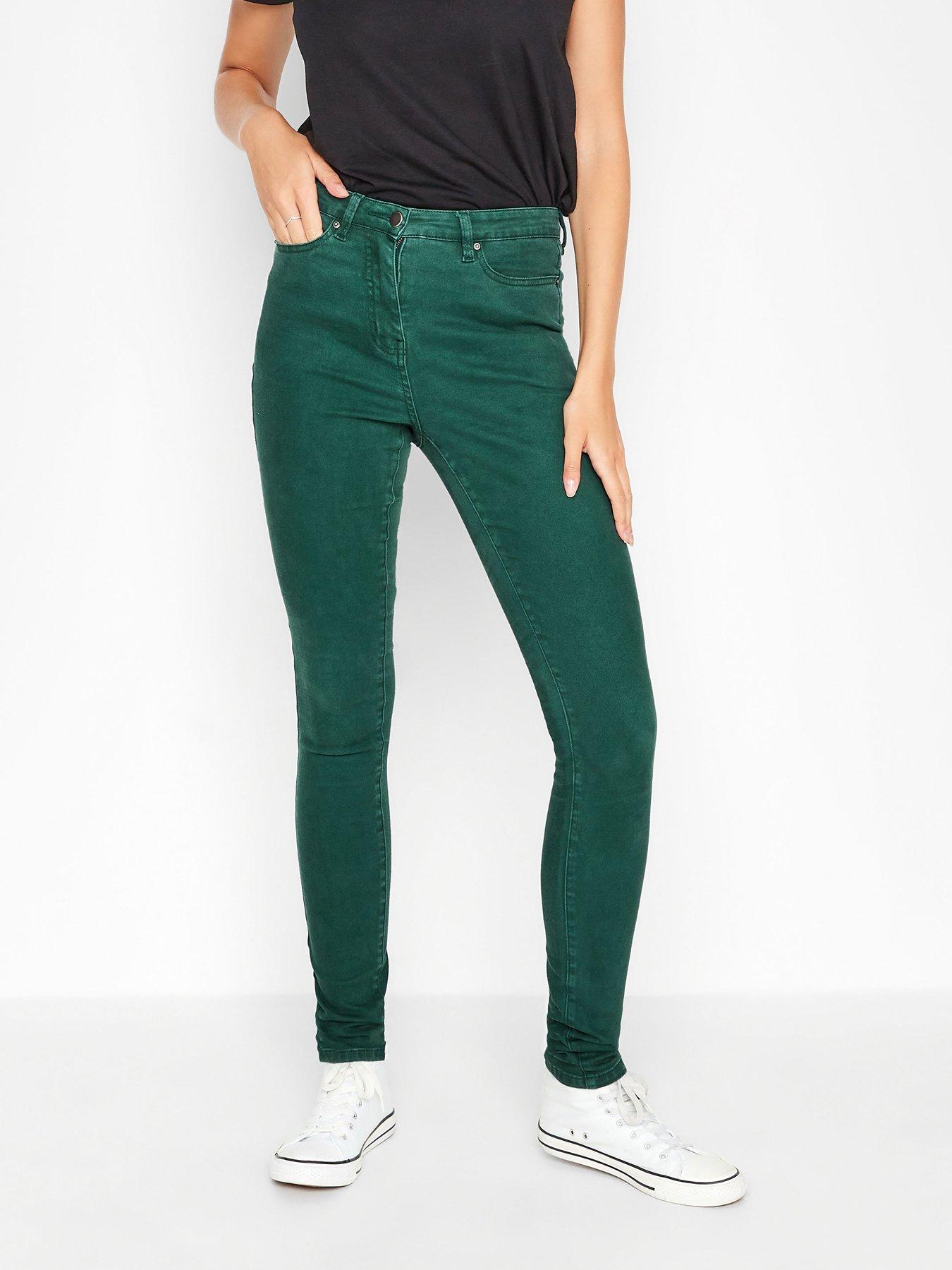 Jeans deals dark green