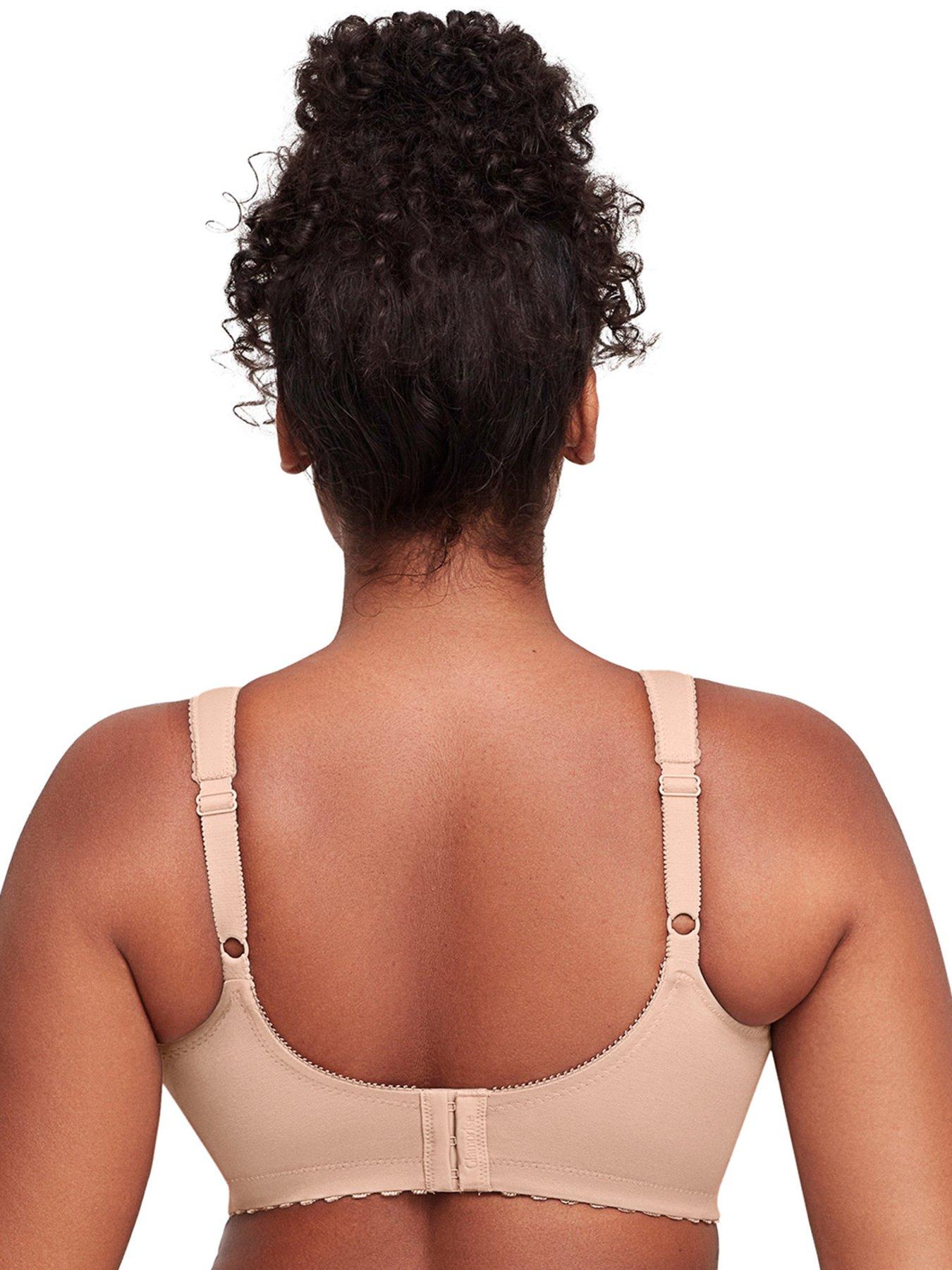 COTTON NO WIRE BEIGE BRA 44H