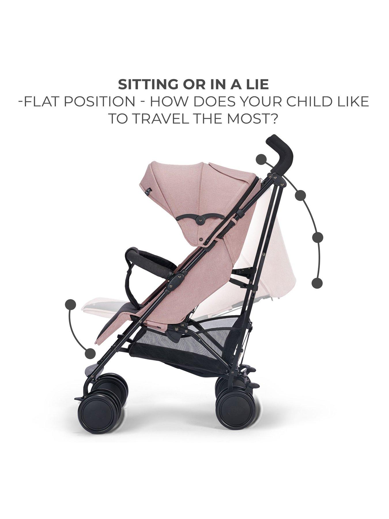 Image 4 of 7 of Kinderkraft SIESTA Umbrella Stroller - Pink