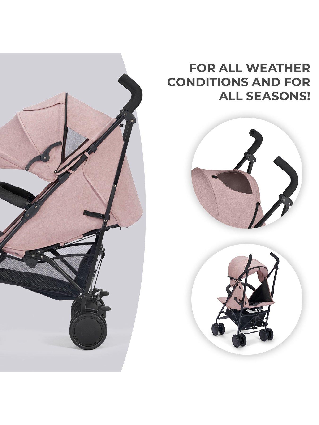 Image 5 of 7 of Kinderkraft SIESTA Umbrella Stroller - Pink