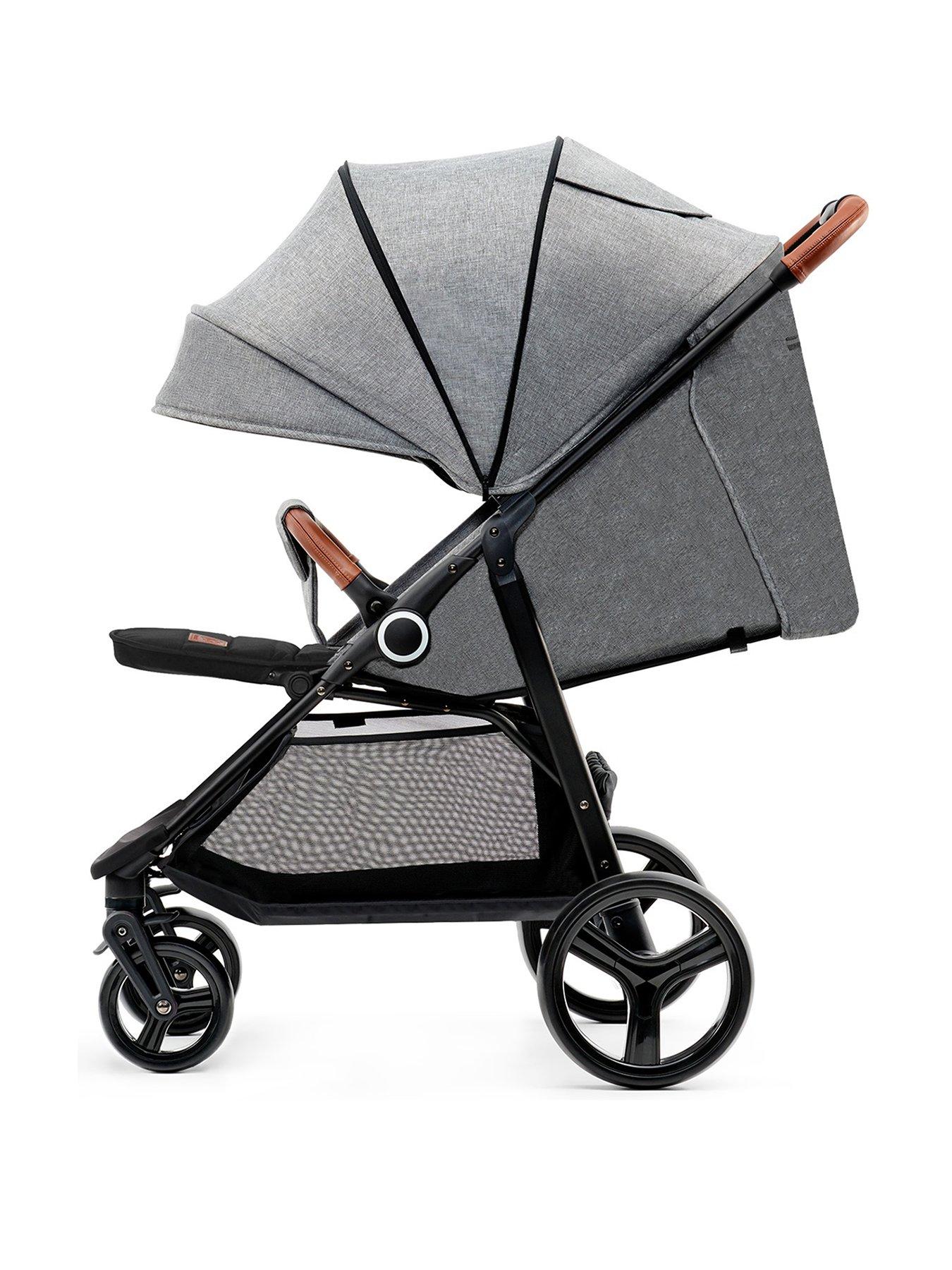 Betsy Trotwood Kwadrant modder Kinderkraft GRANDE PLUS stroller - Grey | very.co.uk