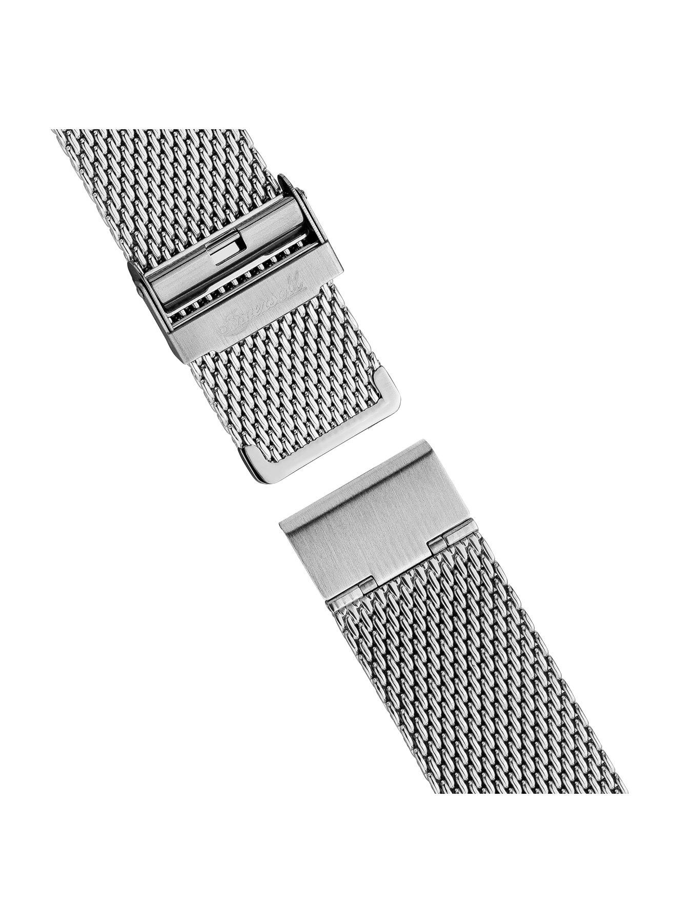 Image 5 of 5 of Ingersoll The Herald Automatic Watch with a Grey Dial and a Silver Stainless Steel Strap - I00405B