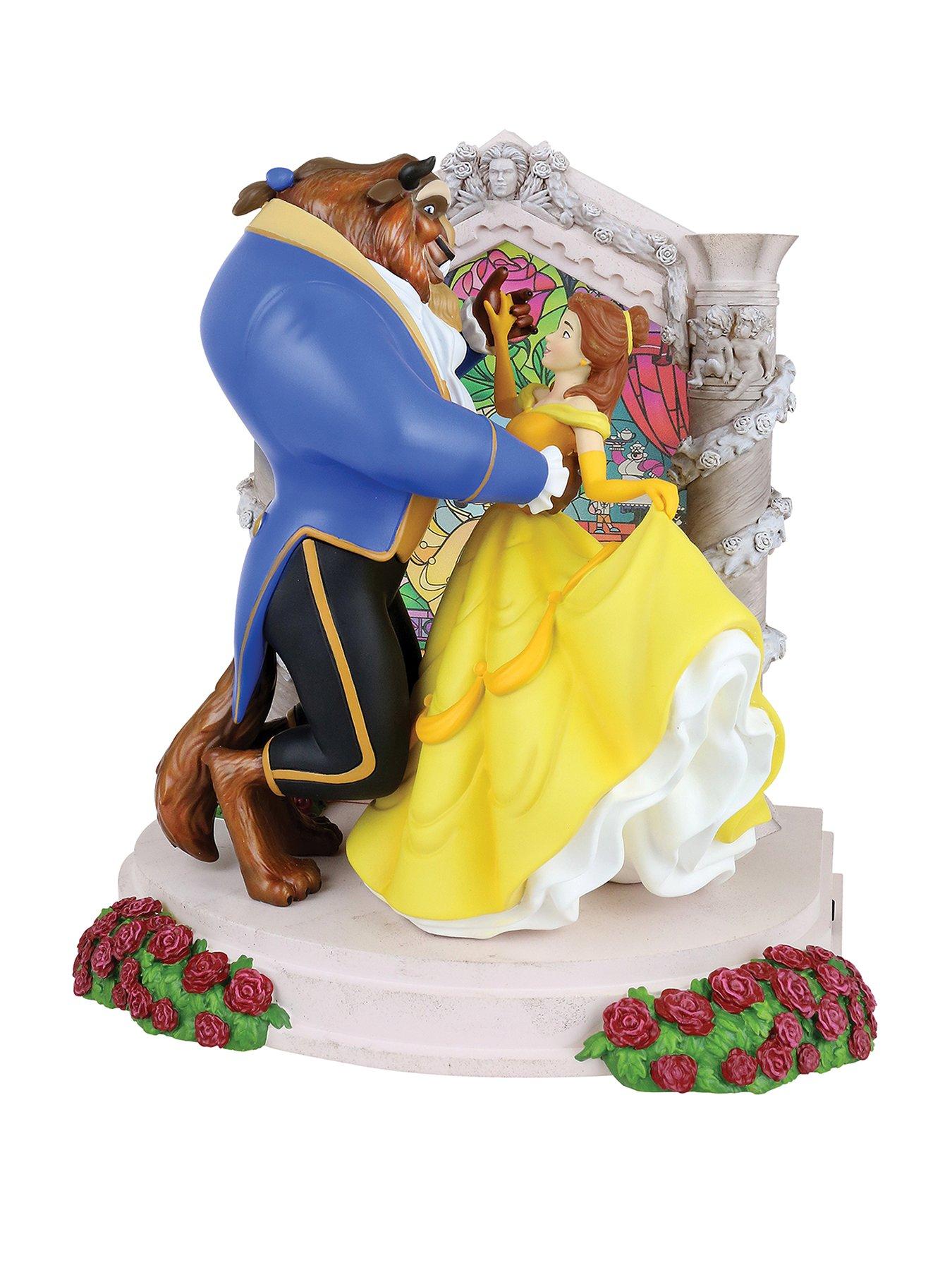 Beauty and shop the beast playset