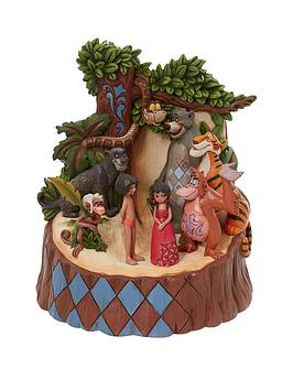 Product photograph of Disney Traditions Jungle Book Carved By The Heart 55th Anniversary 2022 from very.co.uk
