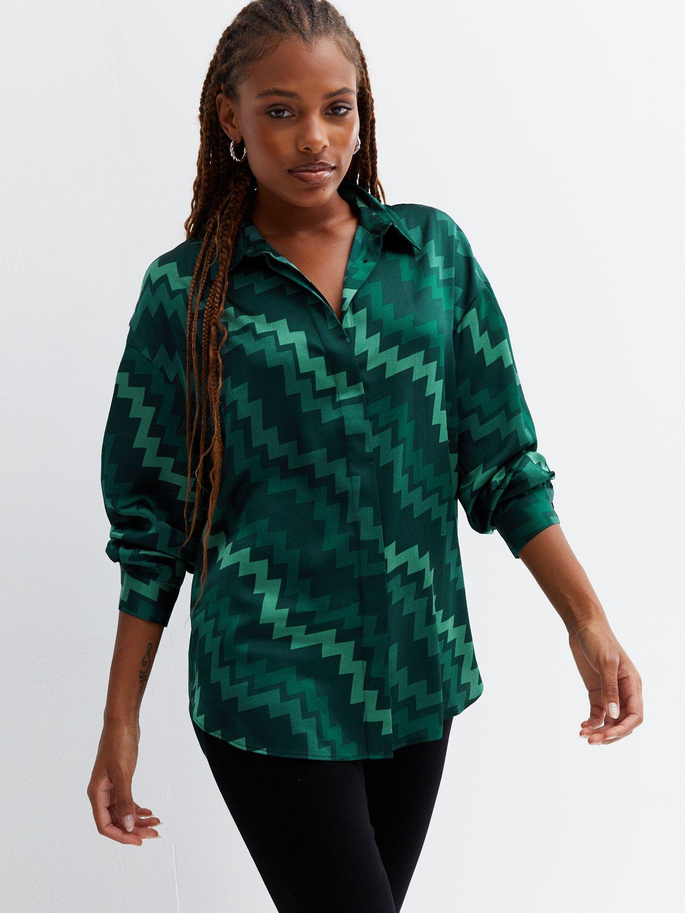 WOMEN FASHION Shirts & T-shirts Casual discount 90% Primark blouse Green 38                  EU 