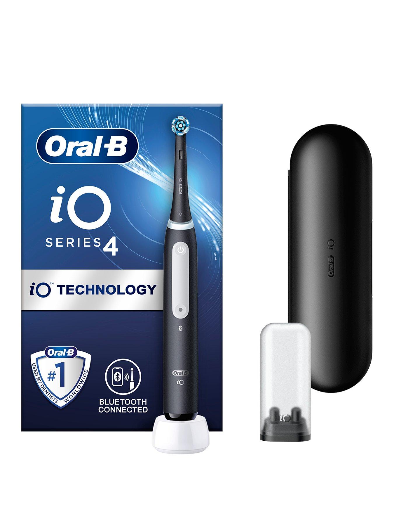 undefined iO4 Black Electric Toothbrush (With Free Travel Case)