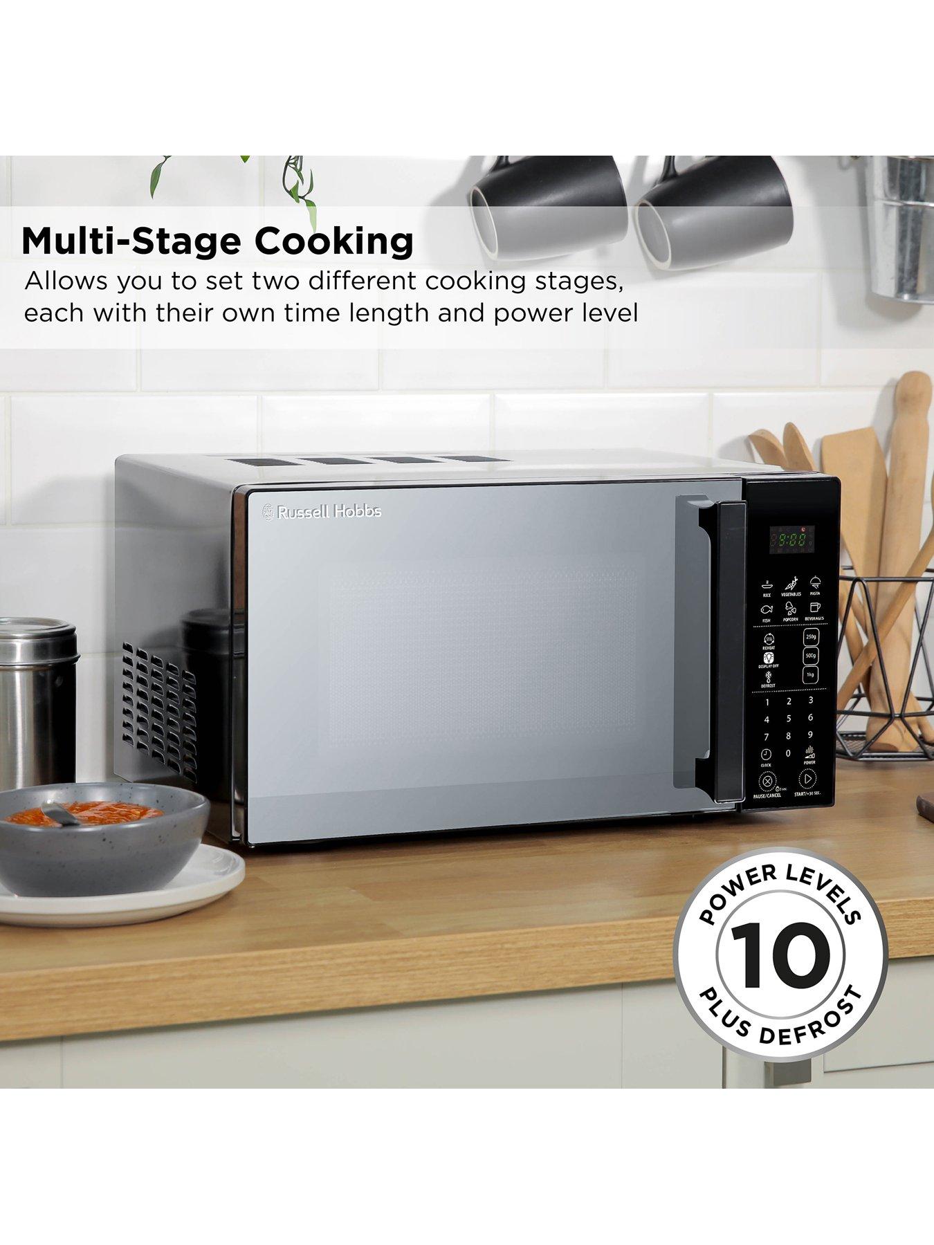 Image 4 of 7 of Russell Hobbs RHMT2004B 20-Litre 800W&nbsp;Digital Microwave