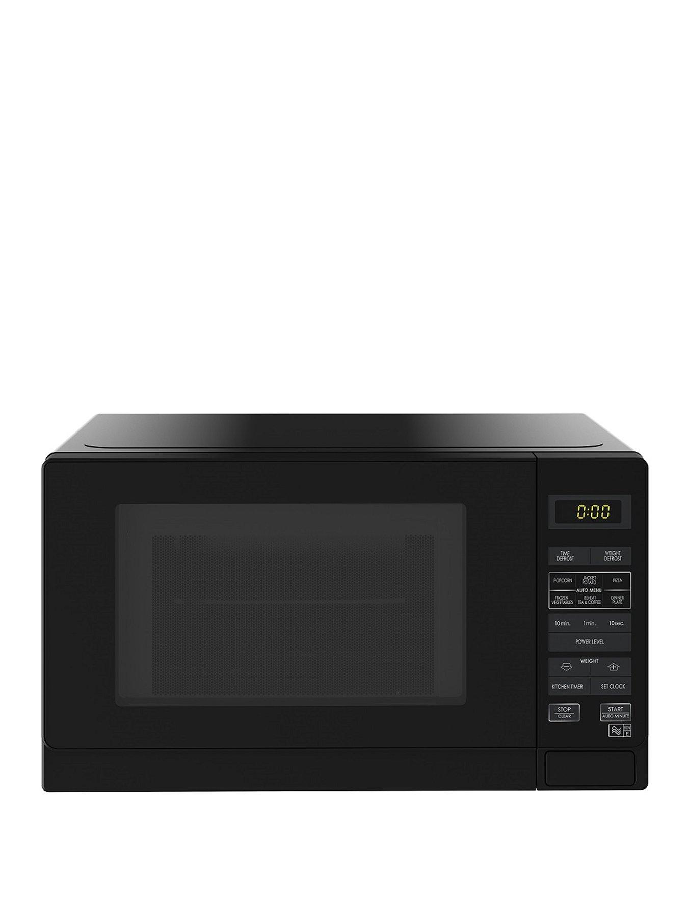 Product photograph of Sharp R272km 20-litre 800w Microwave - Black from very.co.uk