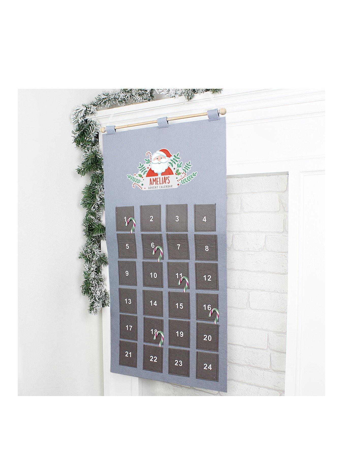 The Personalised Memento Company Santa Advent Calendar