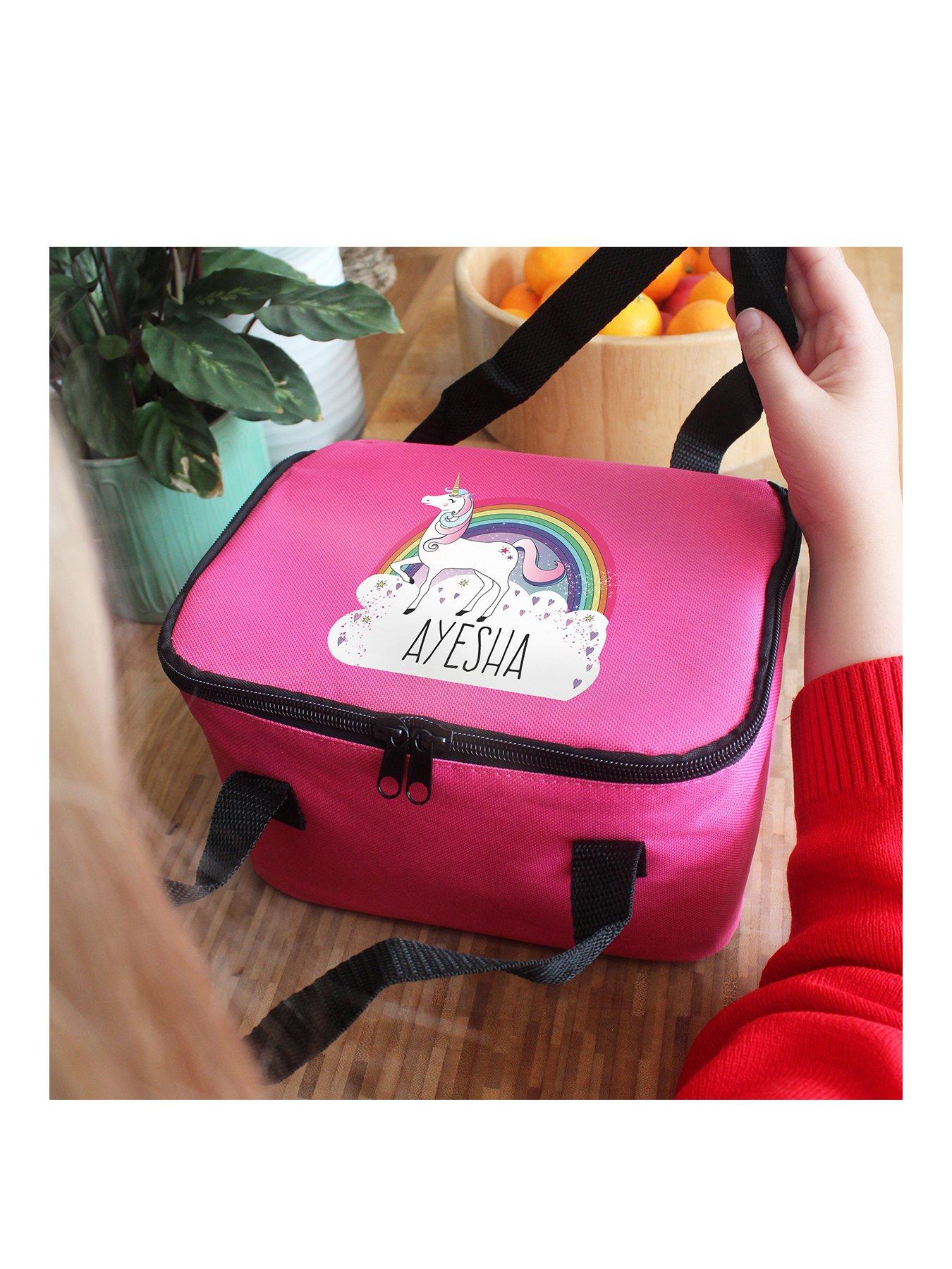 Personalised school bags and lunch boxes hot sale