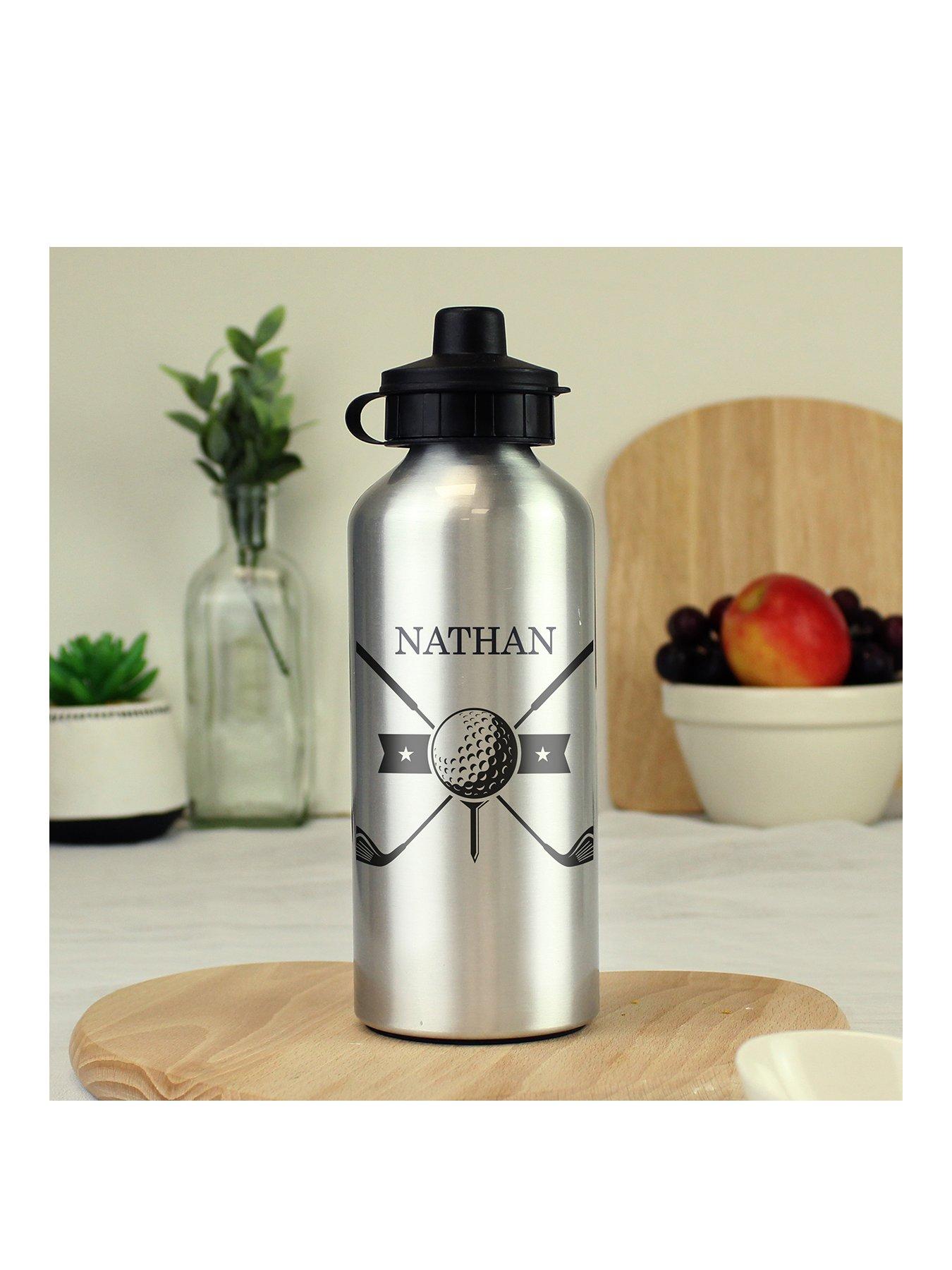 Product photograph of The Personalised Memento Company Golf Drinks Bottle from very.co.uk