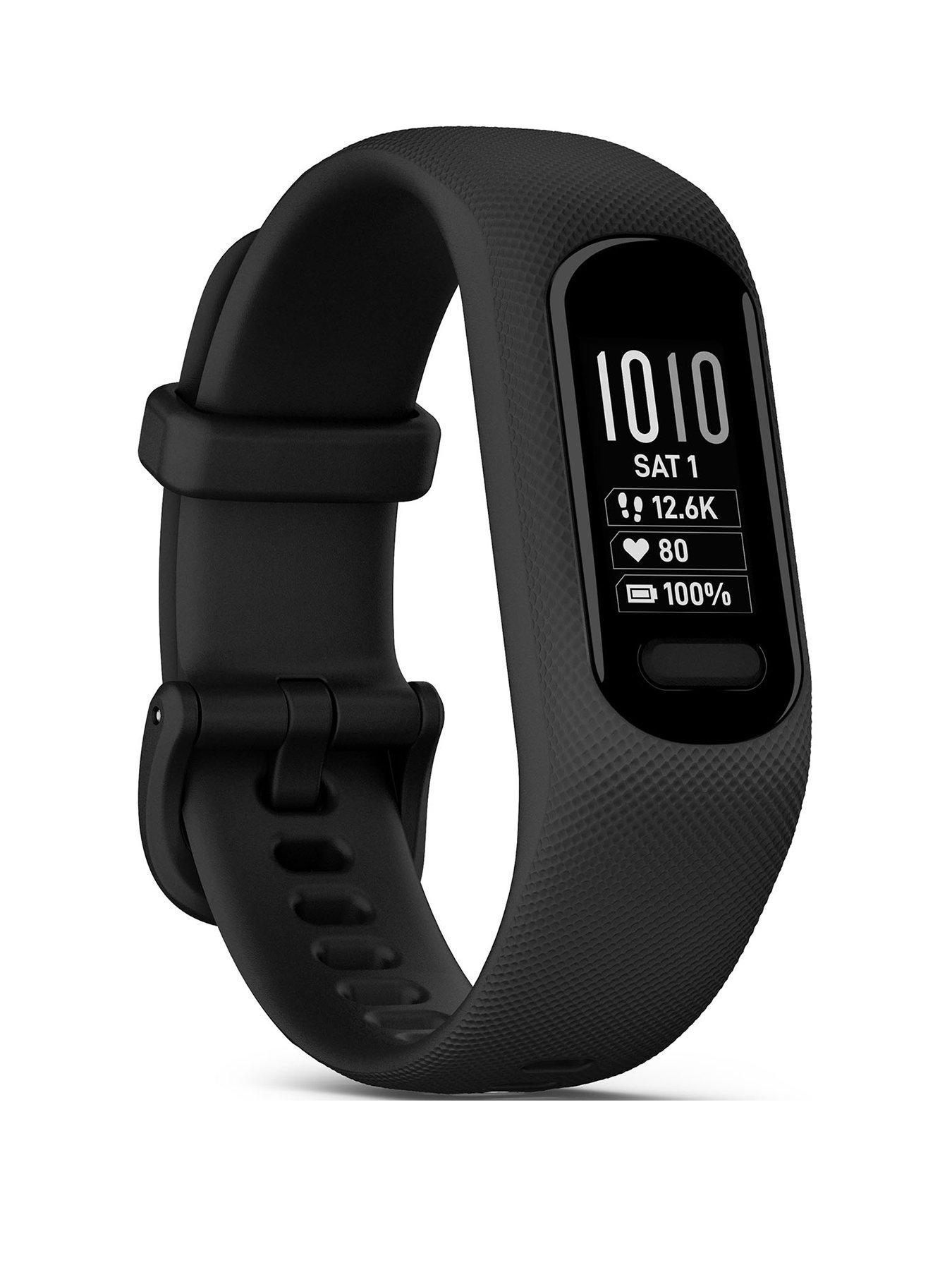 Garmin Vivosmart 5 Smart Fitness Tracker with Touchscreen, Black Large
