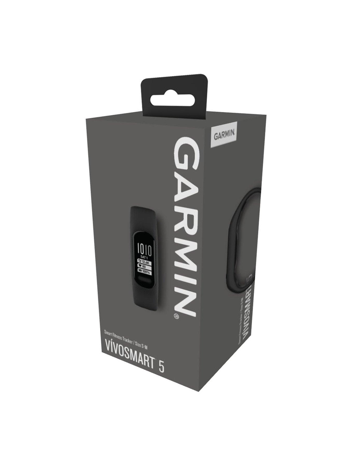 Garmin Vivosmart Smart Fitness Tracker with Touchscreen, Black