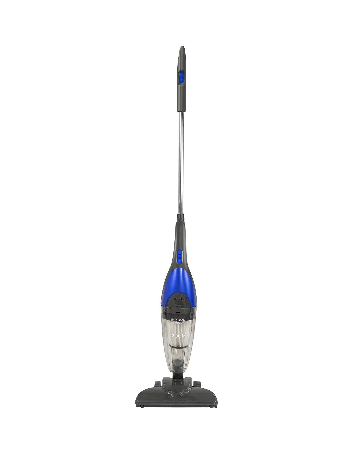 Product photograph of Russell Hobbs Rhsv1001 Zoom 2-in-1 Corded Stick Vacuum from very.co.uk