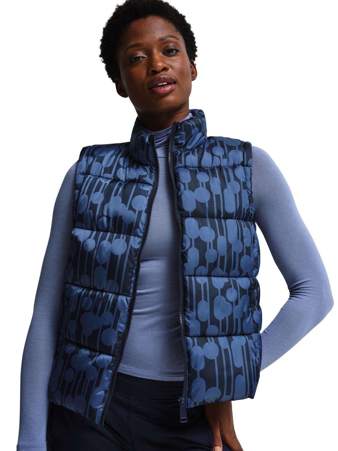 Regatta X Orla Kiely Reversible Body Warmer - Blue Print | very.co.uk