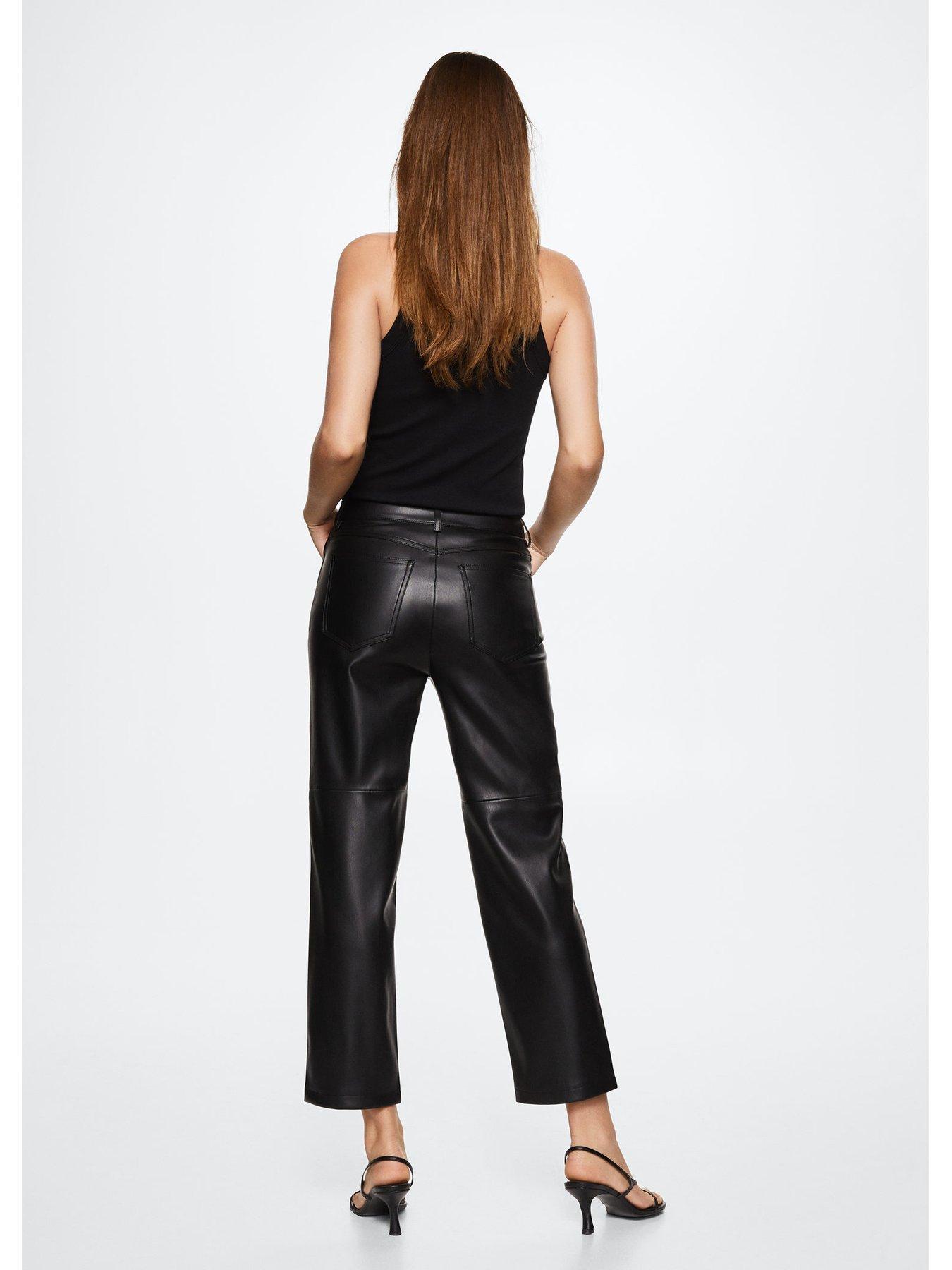 The 25 Best Wide-Leg Leather Trousers for Autumn