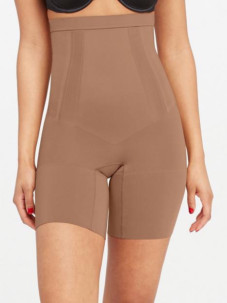 spanx-oncore-high-waisted-mid-thigh-short-firm-control-cafeacute-au-lait