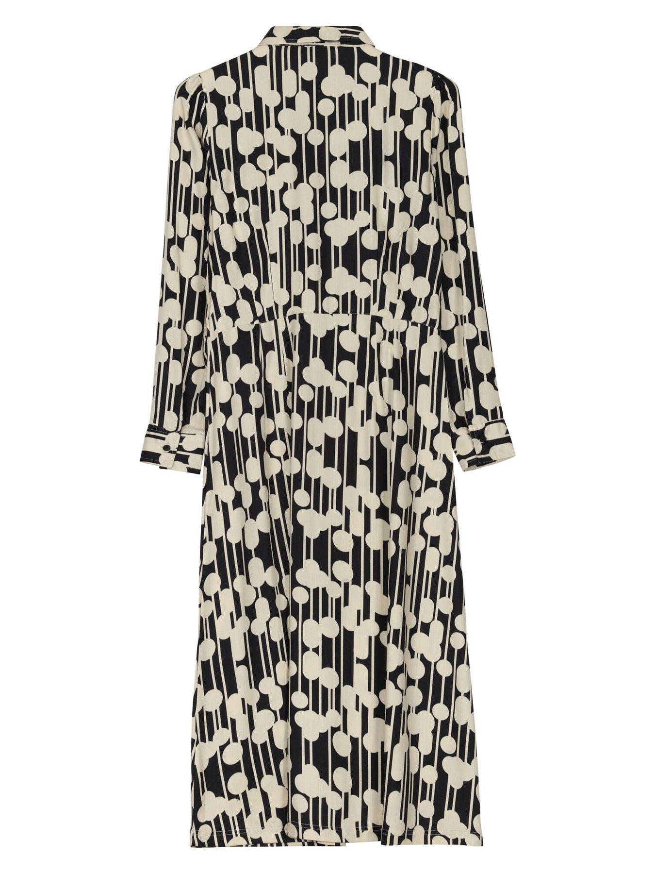 Regatta X Orla Kiely Maxi Dress - Black/Cream | Very.co.uk