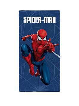 Product photograph of Spiderman Towel from very.co.uk