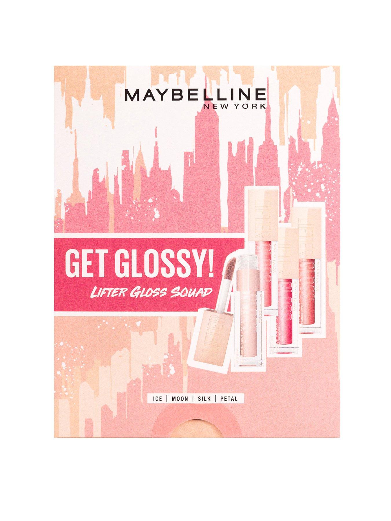 MAYBELLINE New York Get Glossy! Lifter Gloss Set, Lifter Gloss (Ice