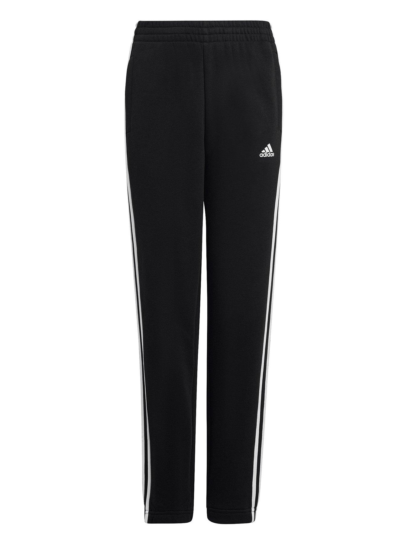 undefined Junior Essentials Joggers - Black/White
