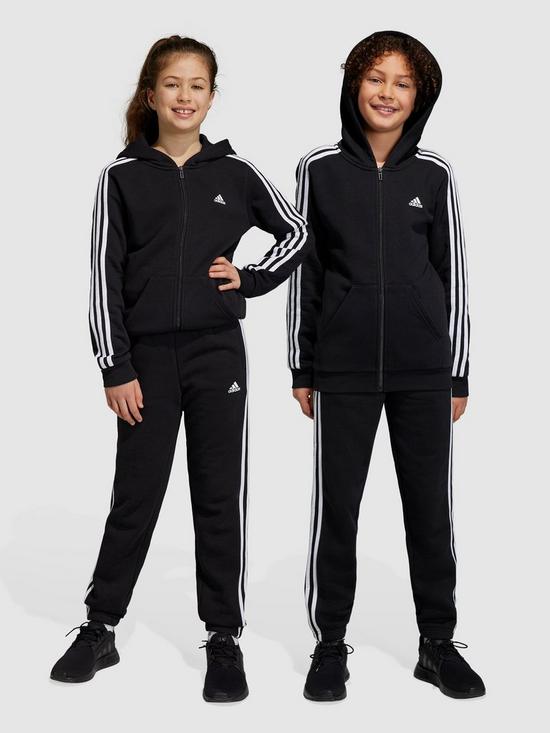 stillFront image of adidas-sportswear-junior-essentials-joggers-blackwhite
