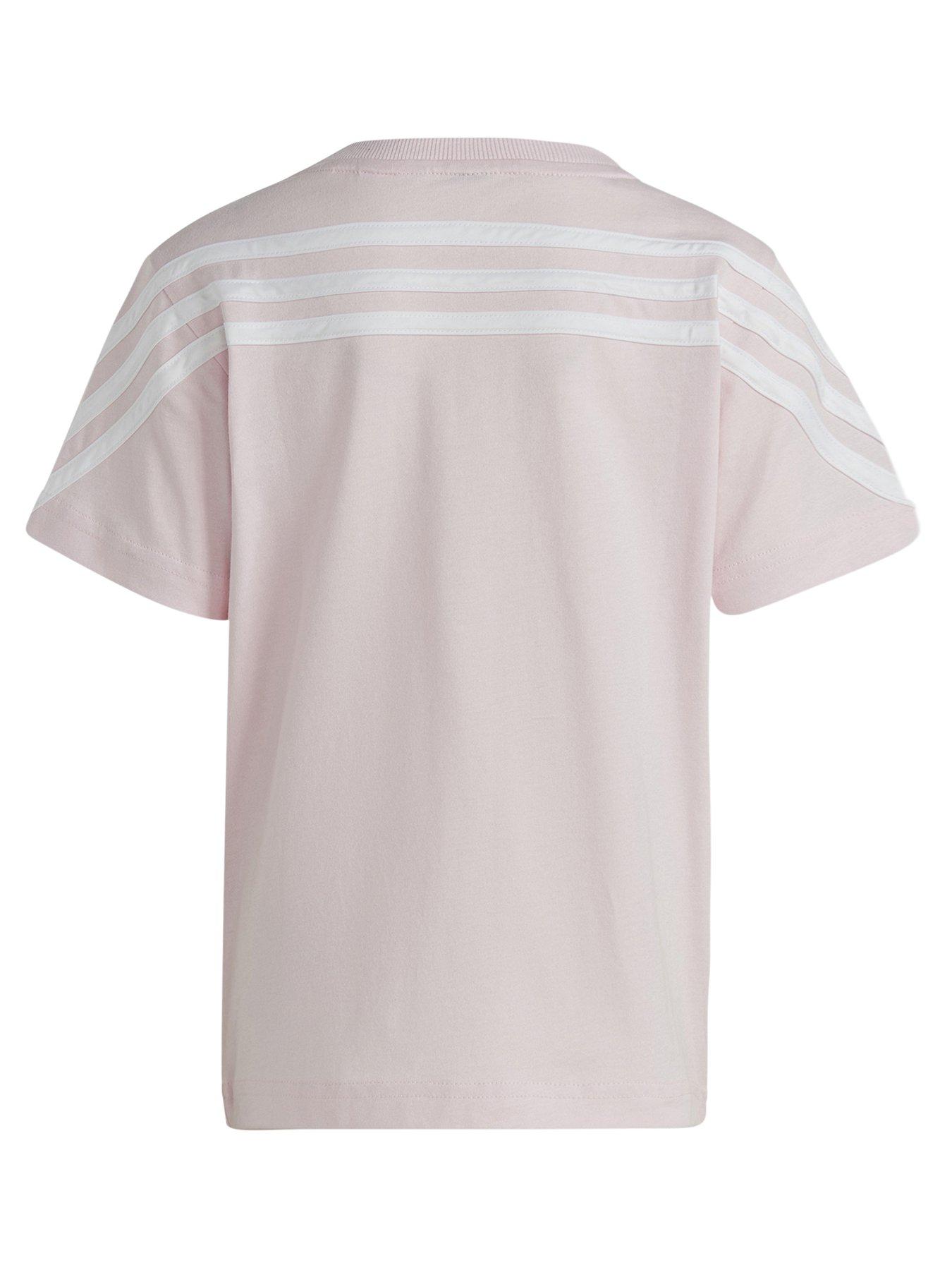 Baby pink adidas shirt sales