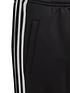  image of adidas-junior-train-essentials-3-stripe-pant-blackwhite