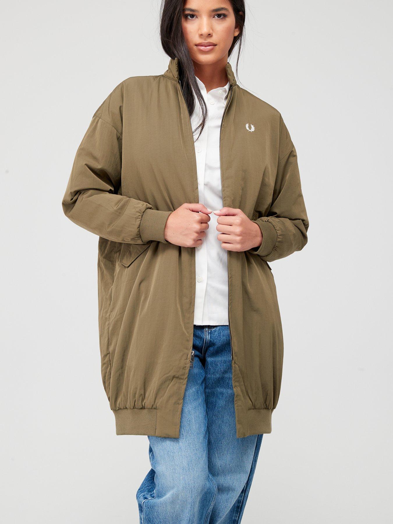 Fred perry hotsell panelled quilted jacket