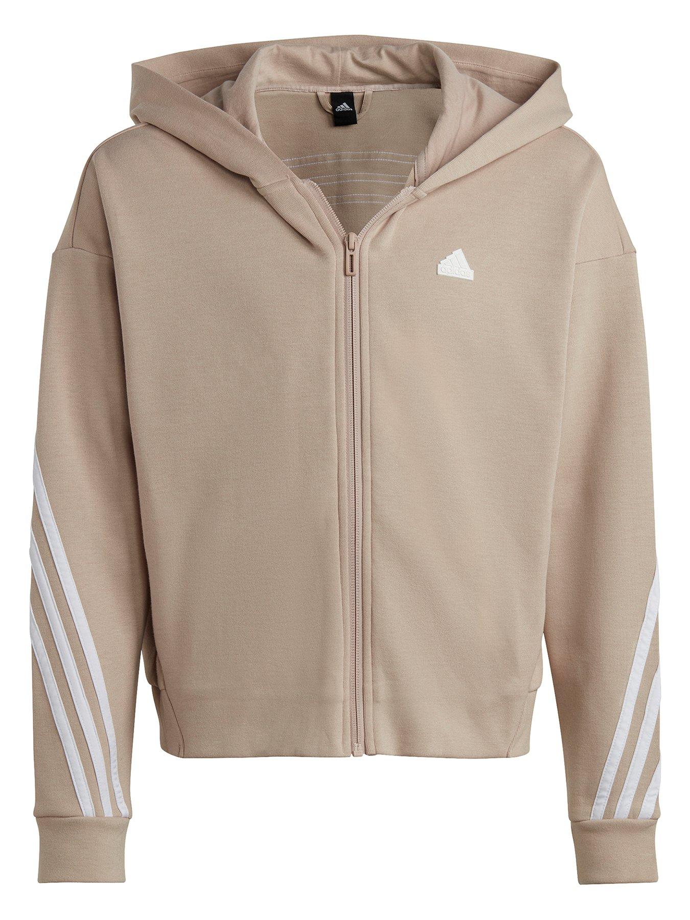 Girls adidas zip up 2024 jacket