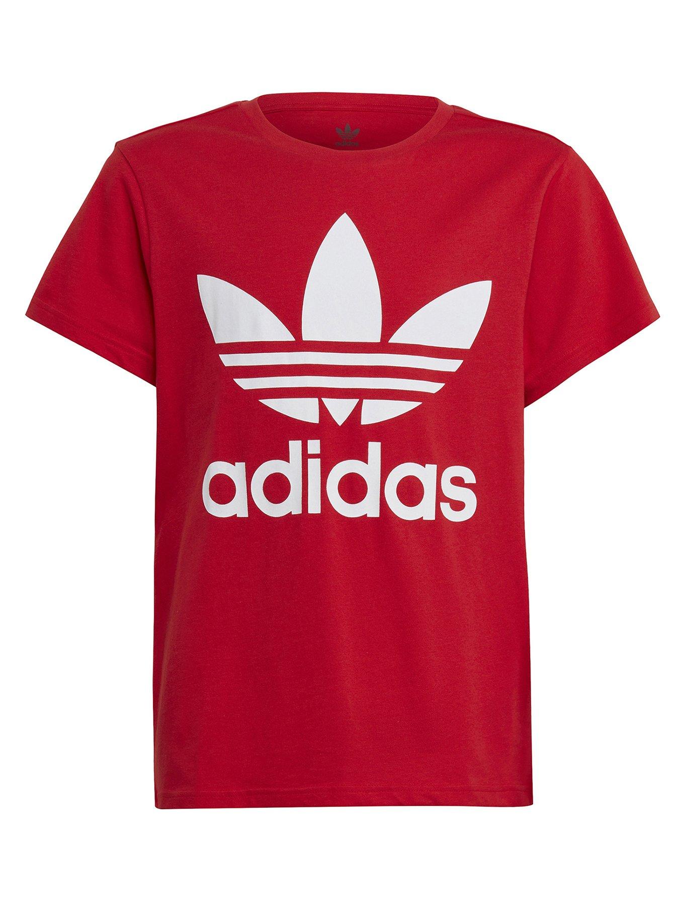 Adidas originals hot sale trefoil tee