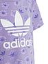  image of adidas-originals-kids-printed-dress-ampshort-set-lilac