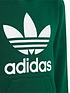  image of adidas-originals-kids-adicolor-trefoil-hoodie-set-dark-green