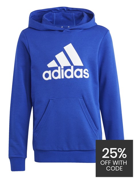 adidas-sportswear-unisex-junior-essentials-big-logo-hoodie-blue