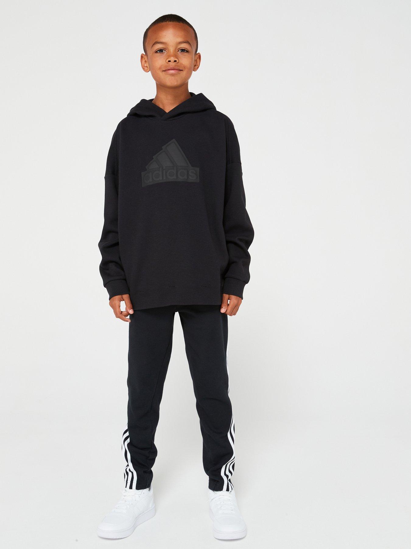 Black adidas hoodie outlet junior