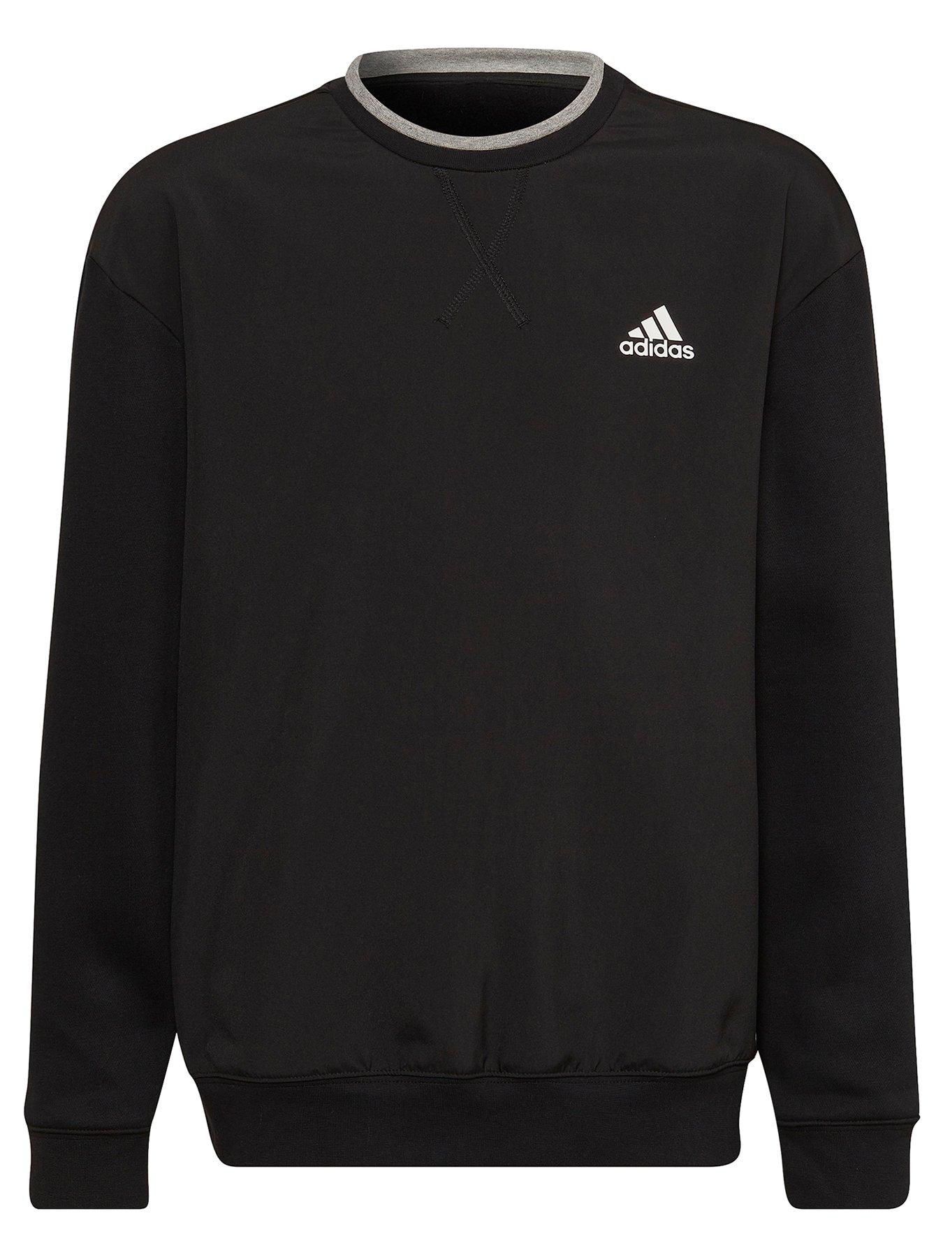 Adidas crew hot sale sweatshirt junior