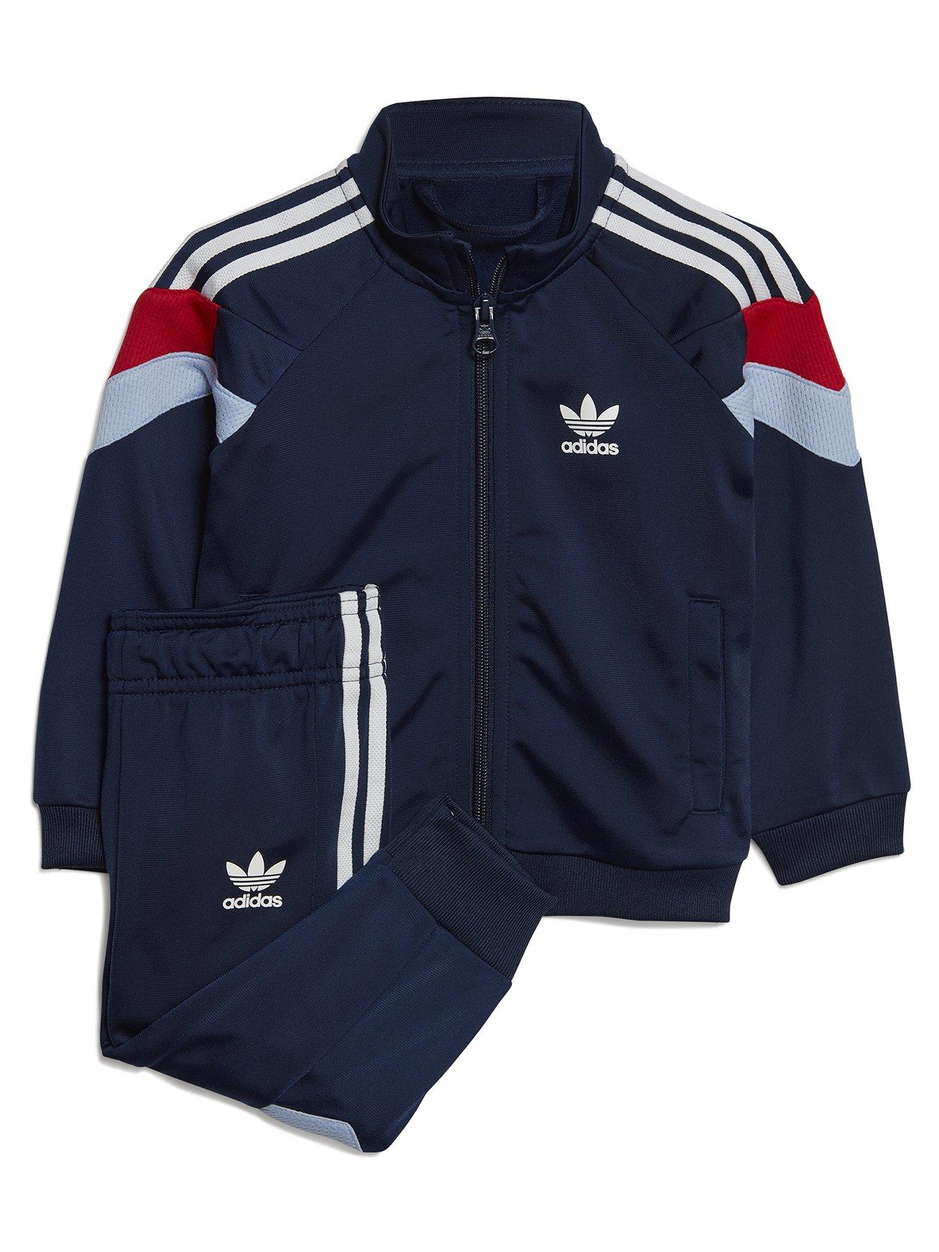 Infant boy adidas on sale tracksuit