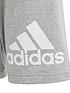  image of adidas-sportswear-junior-essentials-big-logo-short-grey