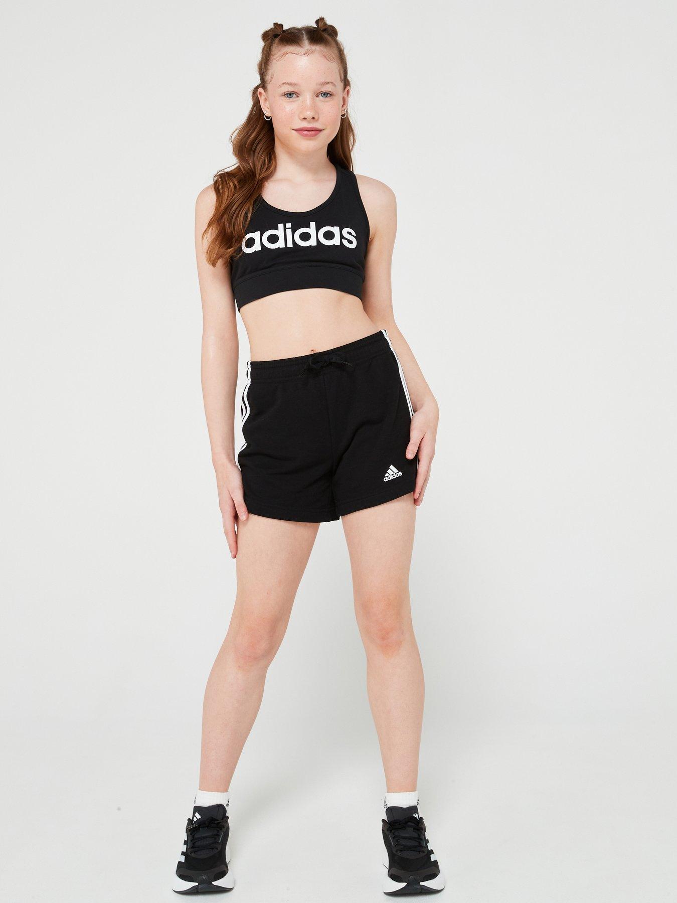 Adidas girl short hair best sale