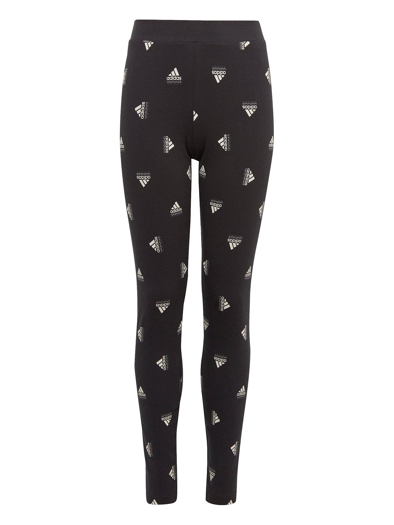 adidas Sportswear Girls Junior Brand Love Legging - Black