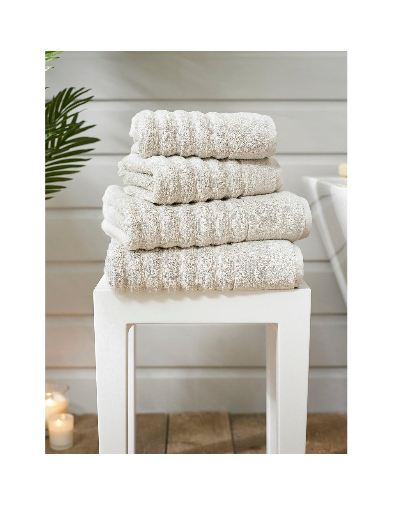 Beige Bath Towel Home & Garden