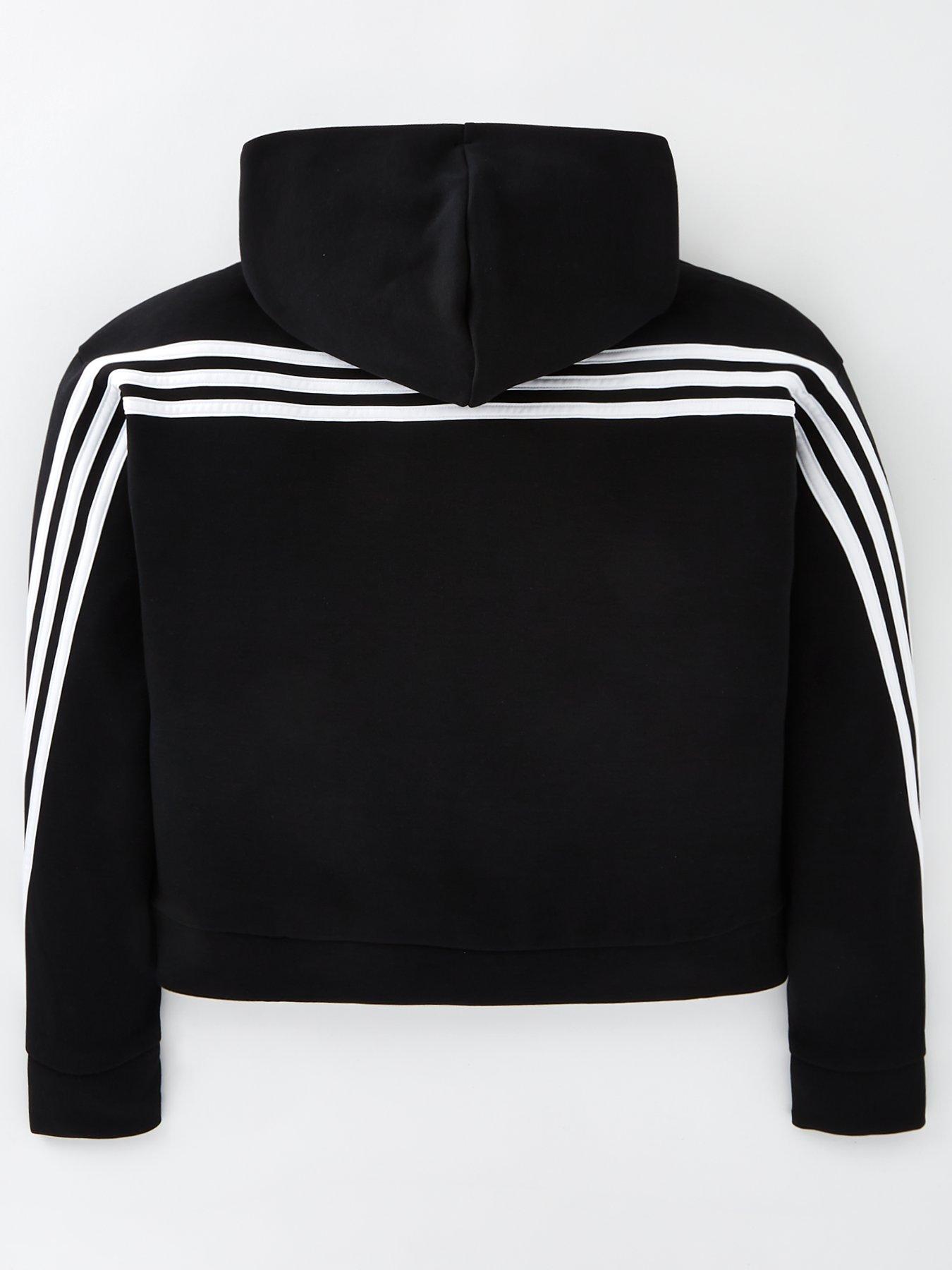 Girls white adidas discount hoodie