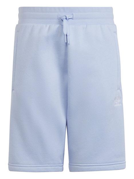 adidas-originals-unisex-junior-trefoil-essentials-shorts-light-blue