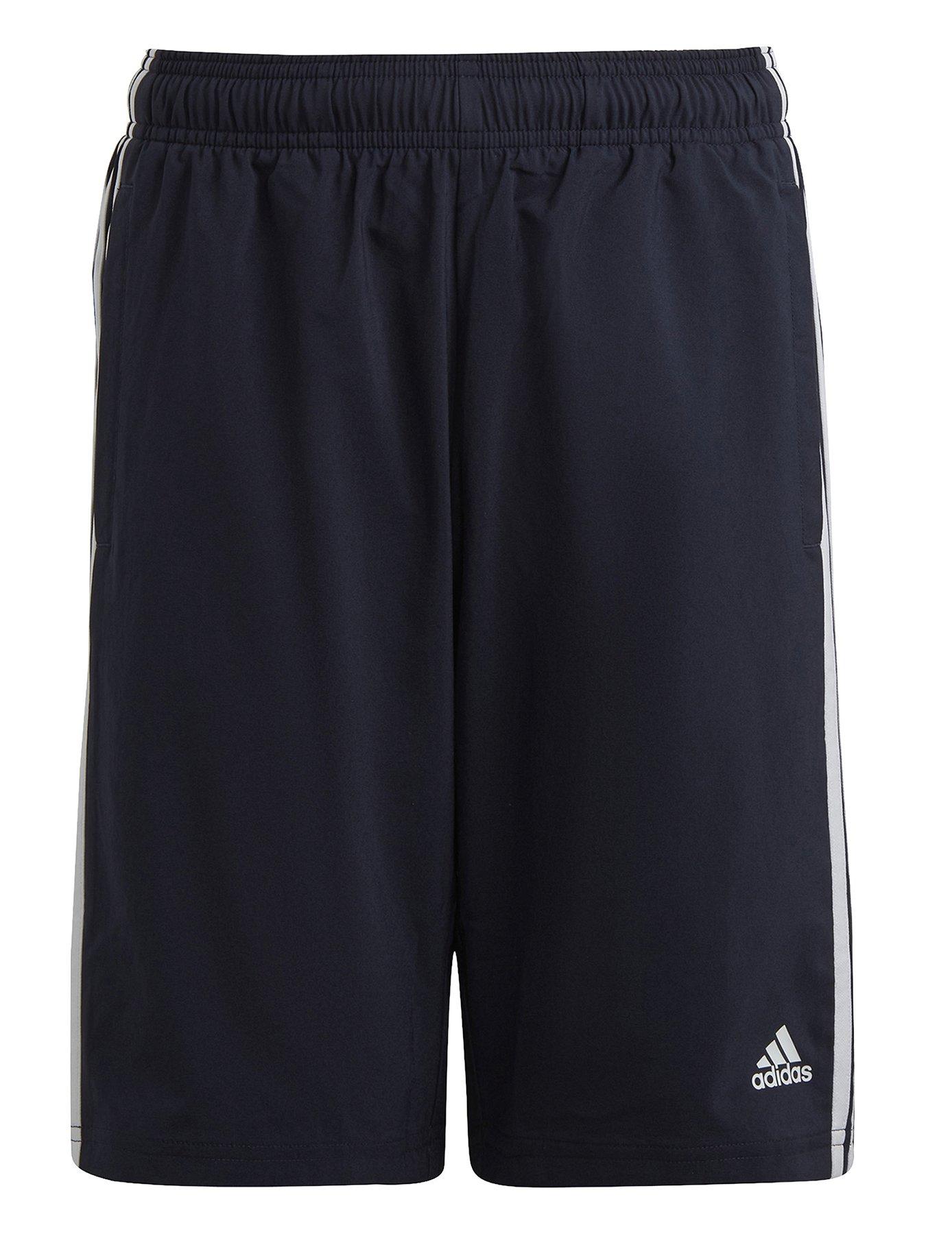 boys black adidas shorts