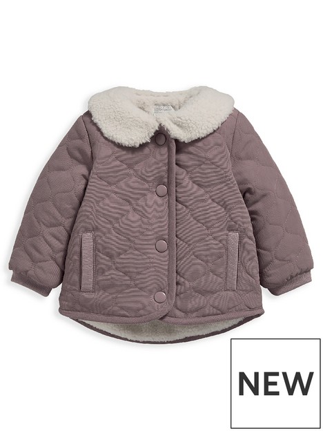 mamas-papas-baby-girls-quilted-jacket-mauve