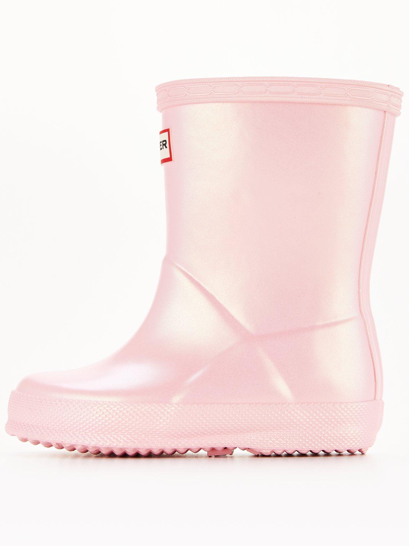 Hunter Kids First Classic Nebula Wellington Boot Very