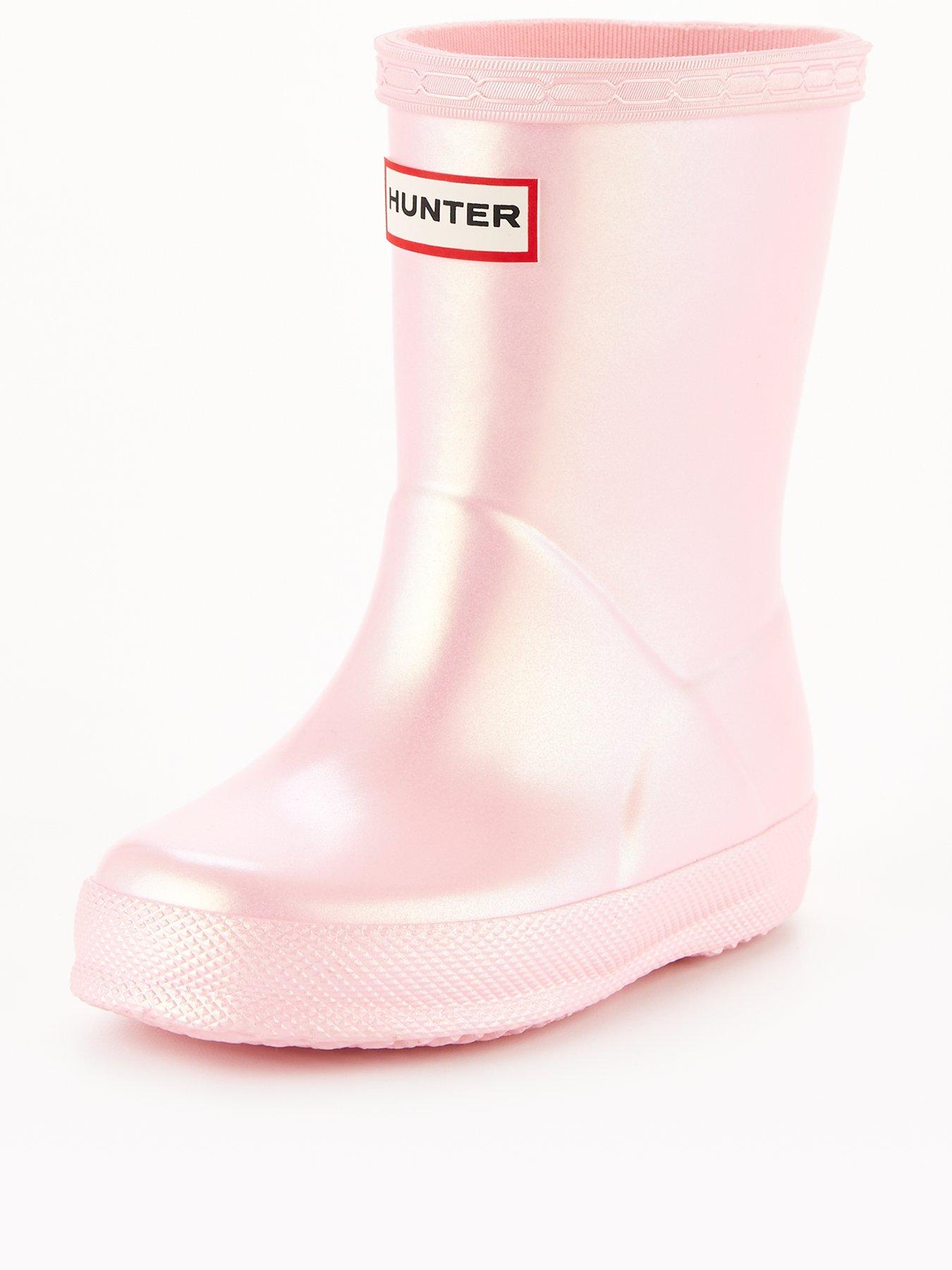Hunter Kids First Classic Nebula Wellington Boot Very
