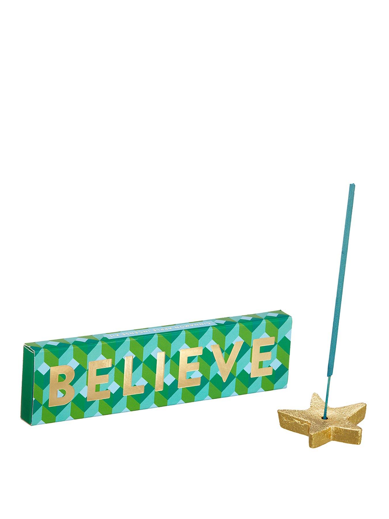 Product photograph of Bombay Duck Believe Christmas Incense Kit - Cinnamon Apple from very.co.uk