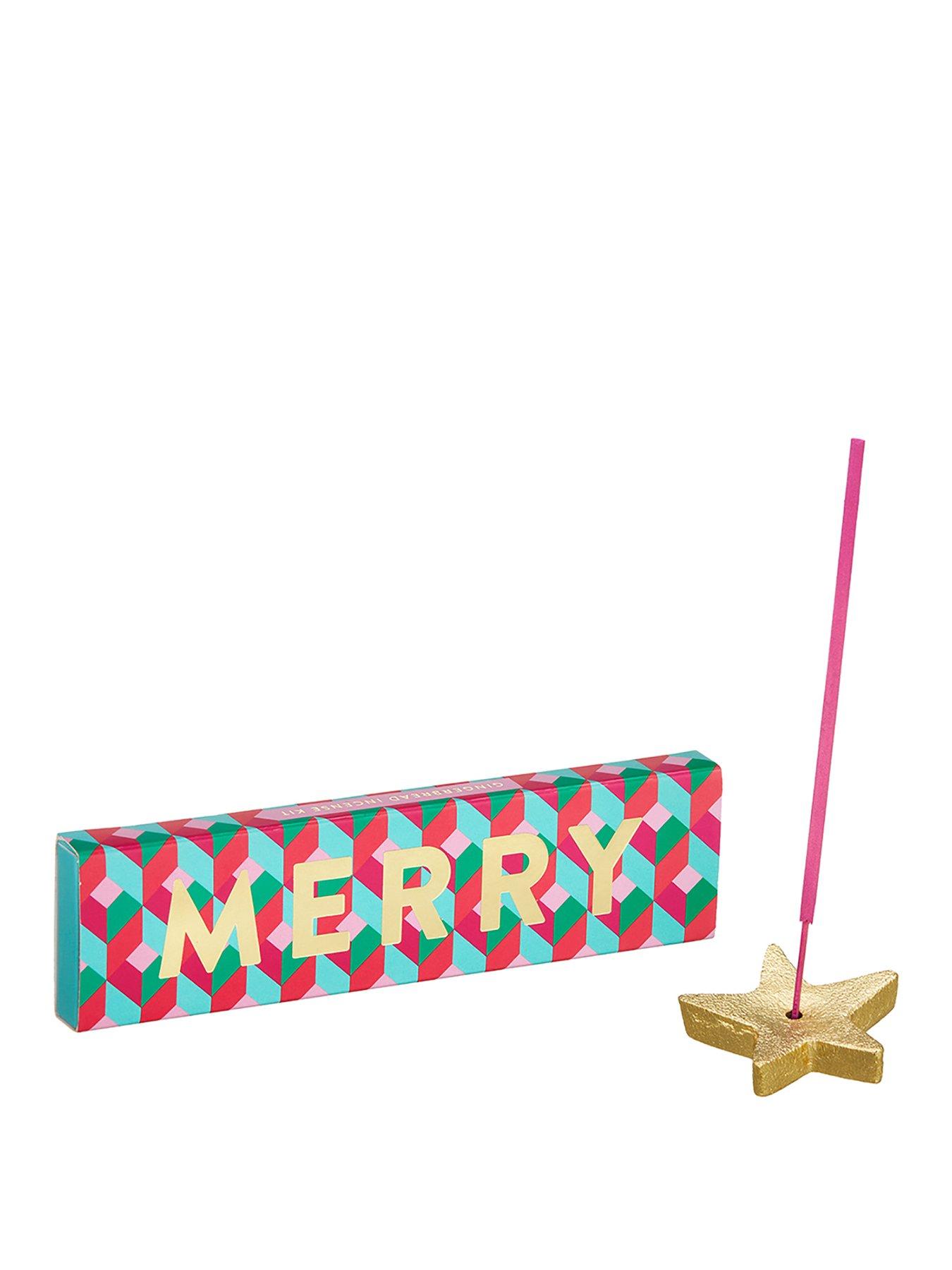 Product photograph of Bombay Duck Merry Christmas Incense Kit - Gingerbread from very.co.uk